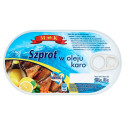 M&K Szprot w oleju karo 170g