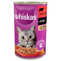 whiskas wołowina 400g puszka