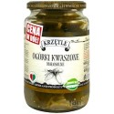 Ogórki Kwaszone Małosolne Krzętle 680g